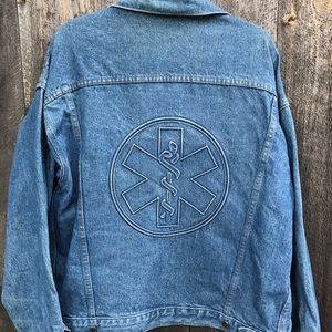 VTG Embossed Denim jacket